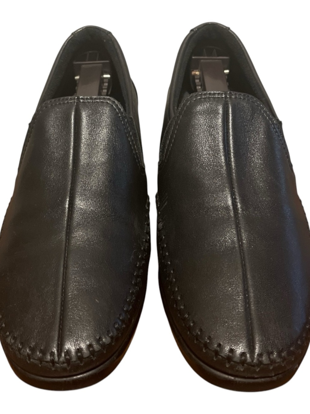 SAS Women’s Blk Dream leather slip on shoes Tripad comfort sz 8M